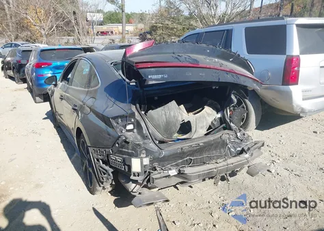 2022 Hyundai Sonata N Line Night Edition from USA, damaged, VIN 5NPEK4JC0NH143556